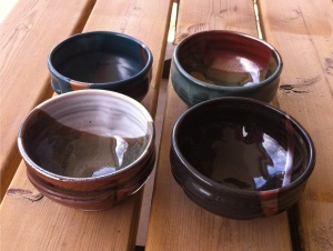 Check out her glaze names...Earth Spirit, Morning Mist, Maple Syrup and Alberta Gold!